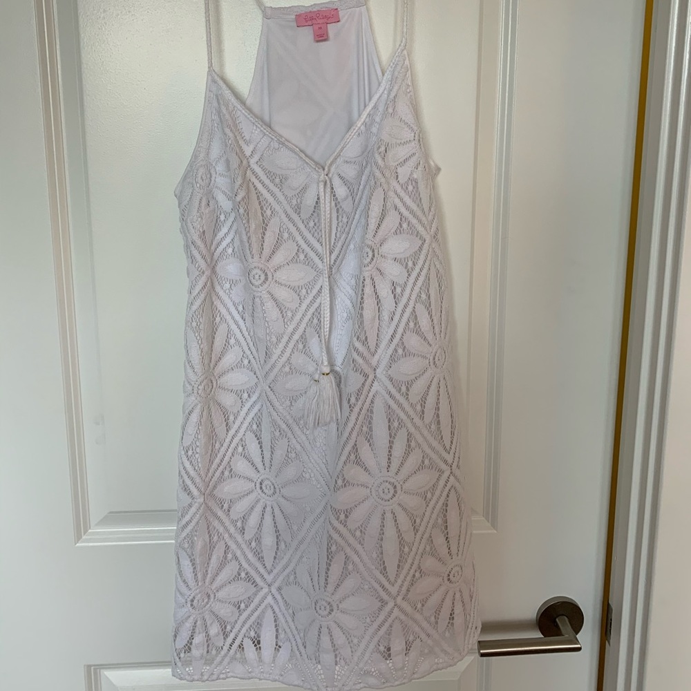 Lilly Pulitzer white summer dress